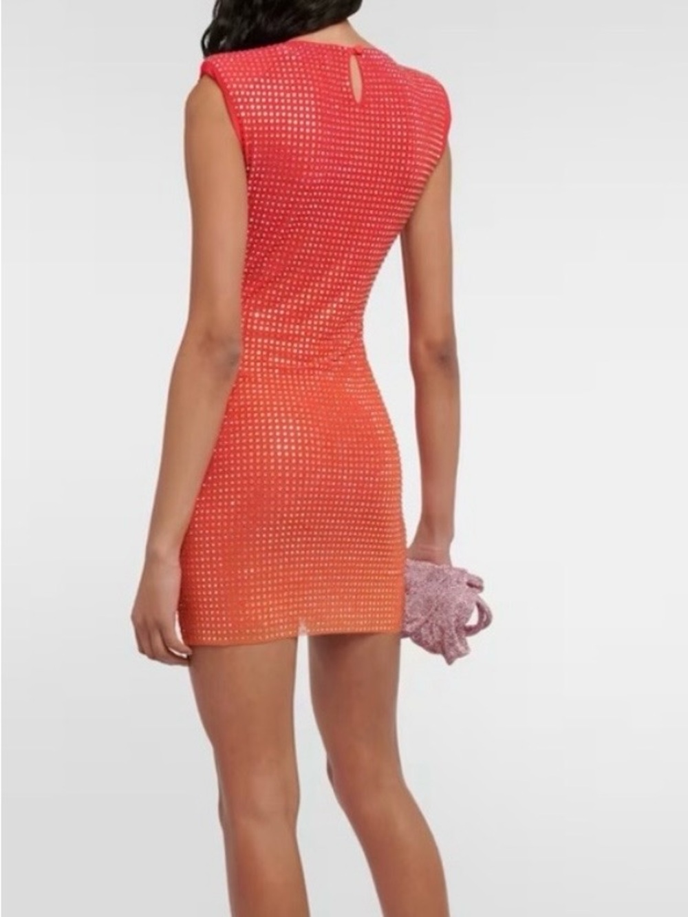 Self-Portrait Hot Pink Embellished Dress - Picture 2 of 7